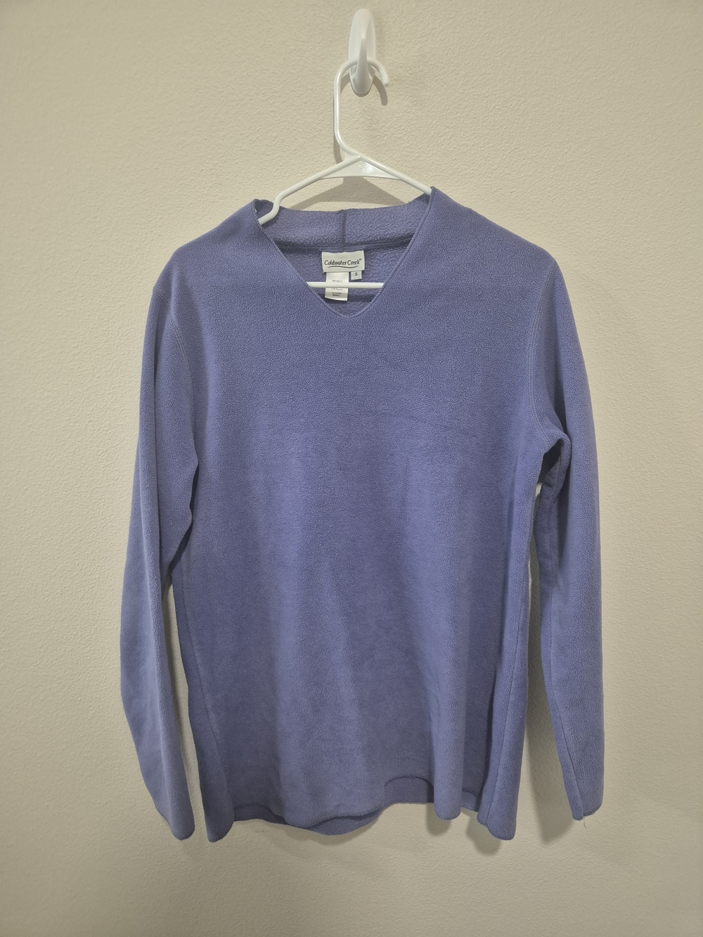 Coldwater Creek Lavender V-Neck Sweater